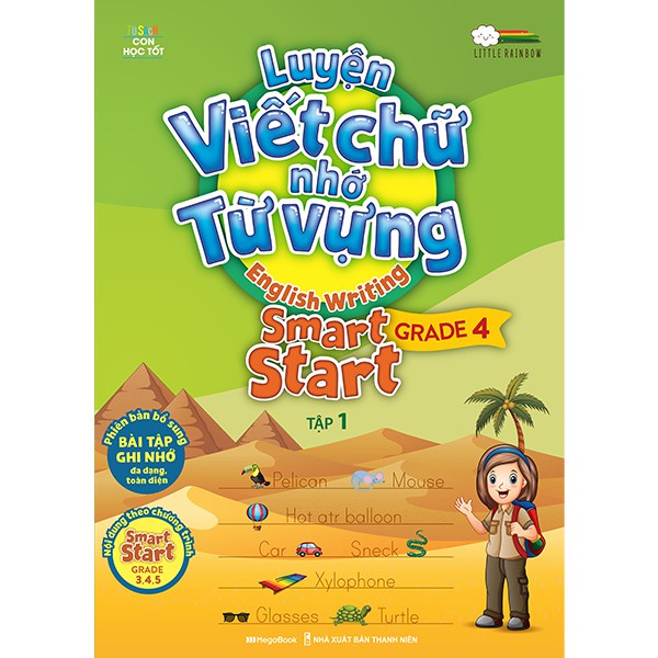 Sách Luyện viết chữ nhớ từ vựng – English Writing Smart Start Lớp 4 Tập 1 MEGAENG9559
