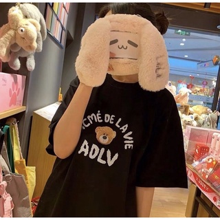 [hàng gia công] ÁO THUN ADLV - TEDDY BEAR BLACK