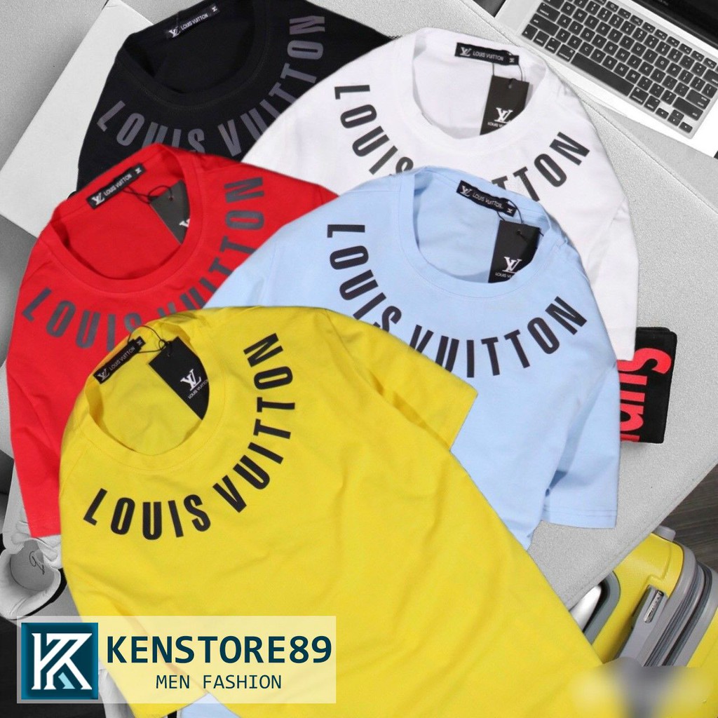 Áo thun nam ngắn tay cổ tròn cotton in phản quang cao cấp KENSTORE89 ATV192