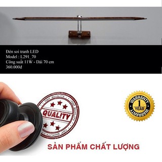 Đèn soi tranh, đèn soi gương trang trí L291 sáng vàng, kích thước tới 1,2m, lắp đặt phòng khách, phòng ngủ, phòng tranh