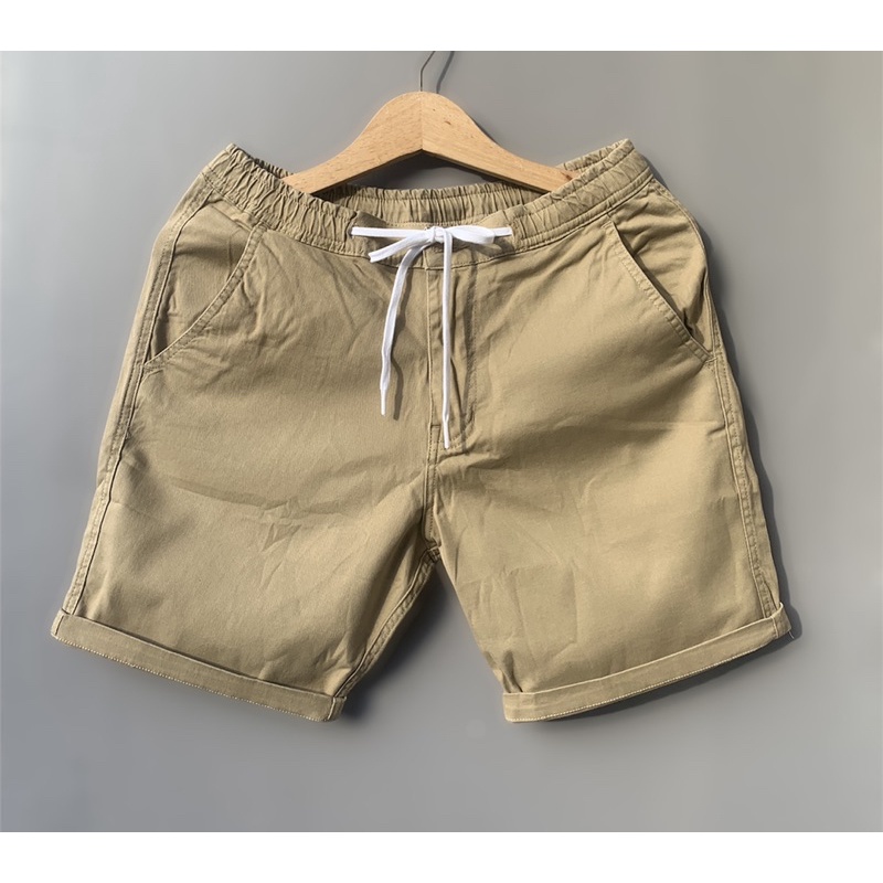 Quần short nam kaki co giản 4 chiều