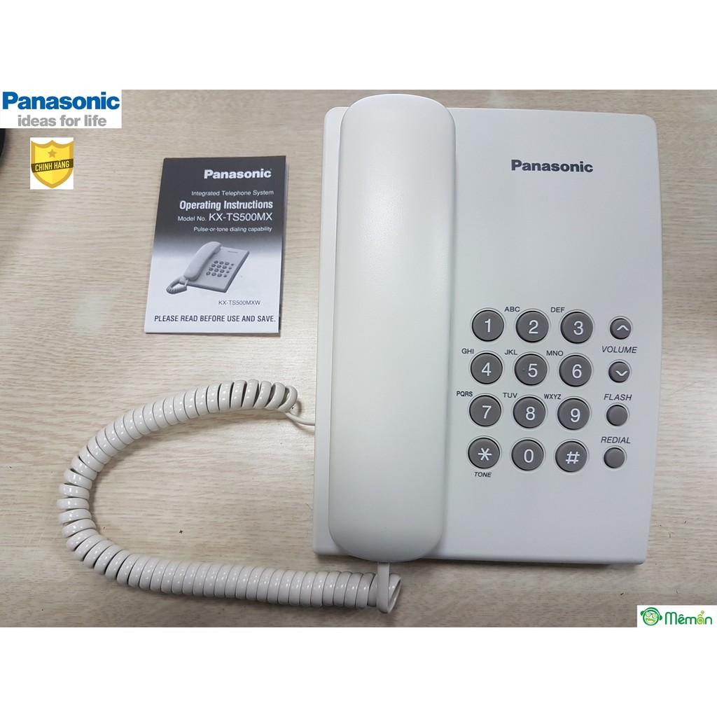 [ Hàng chính hãng ] Điện thoại bàn Panasonic KX-TS500MX | WebRaoVat - webraovat.net.vn