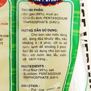 Bún khô Safoco 400g