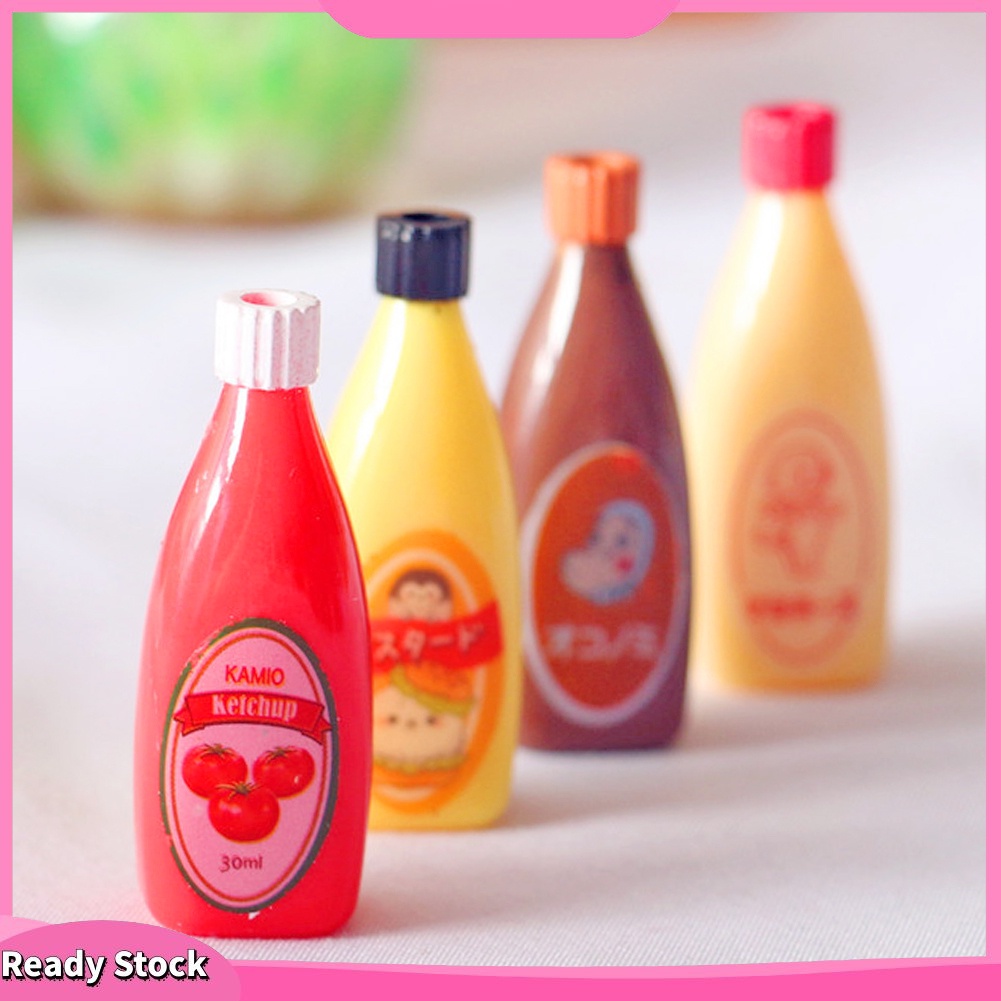 Wis| Bộ Đồ Chơi Thức Ăn Mini Cho Nhà Búp Bê