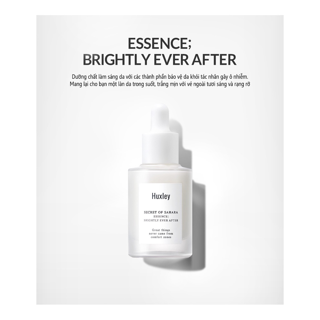Serum Huxley Mini Essence Brightly Ever After​ Dưỡng Trắng Da, Mờ Thâm Sạm 5ml