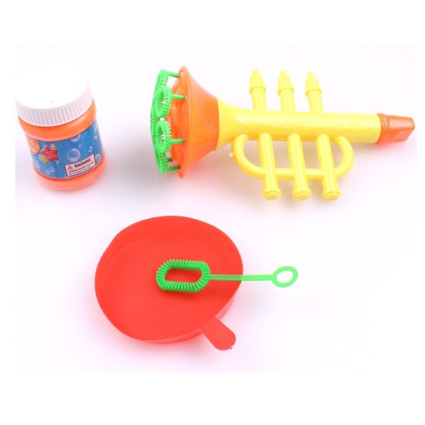 Đồ chơi kèn thổi bong bóng xà phòng nhiều màu sắc vui nhộn cho bé