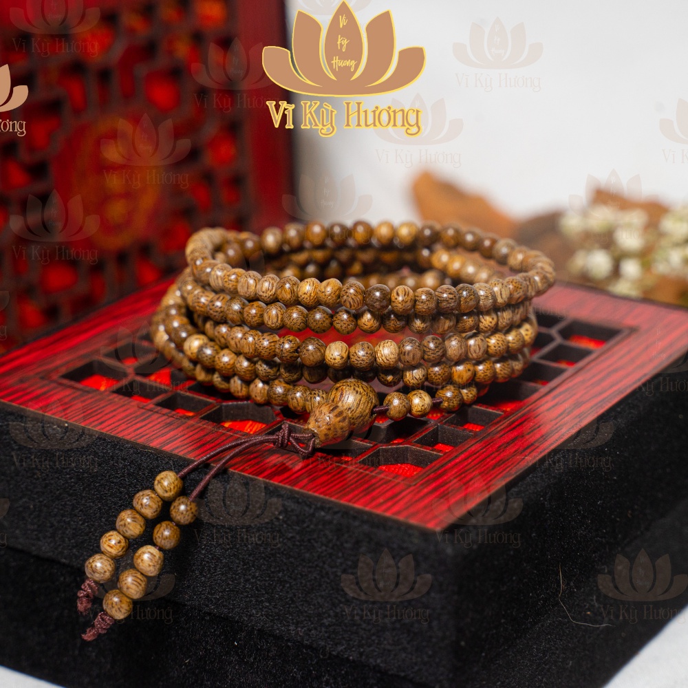 Vòng Tay Trầm Hương 216 Hạt Trầm Tốc Việt - Hạt Trầm Hương Tự Nhiên Hàng Núi Rừng Quảng Nam  Size 4mm Vĩ Kỳ Hương | BigBuy360 - bigbuy360.vn