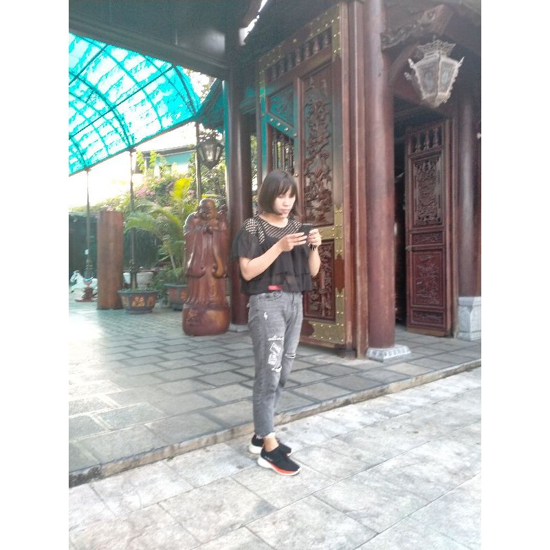 Áo ren bồng, hàng nhập Quảng Châu