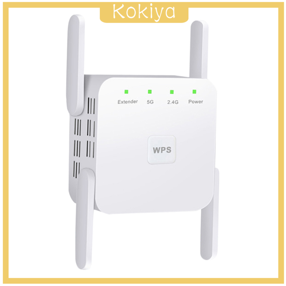 Bộ Khuếch Đại Sóng Wifi Không Dây 1200mbps 2.4g 5g 4 Ăng Ten | BigBuy360 - bigbuy360.vn