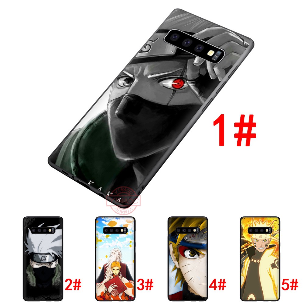 Ốp điện thoại in hình Naruto Kakashi cho Samsung Galaxy S7 Edge S8 S9 S10 Plus Note 8 9