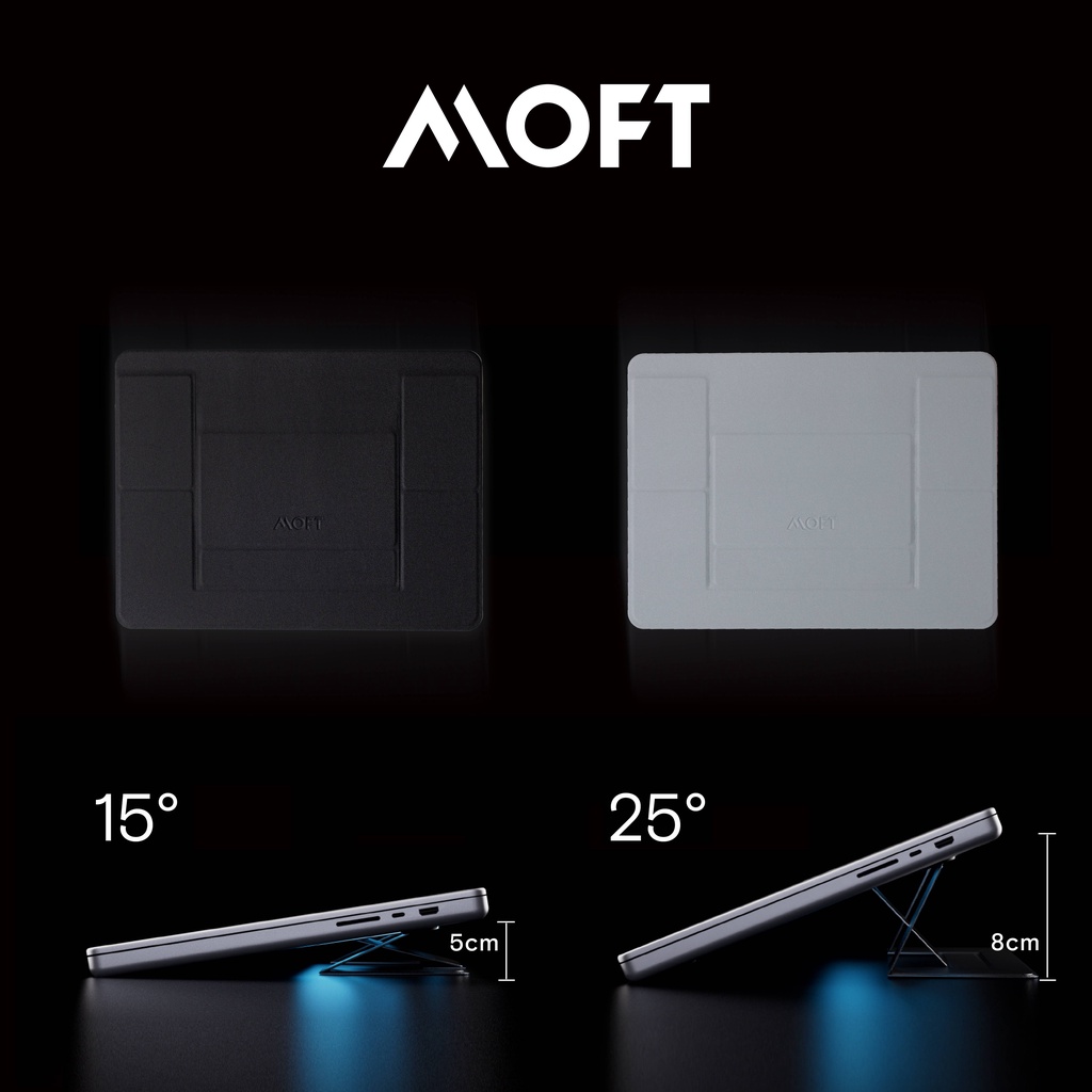 Giá đỡ tản nhiệt laptop 11.6-15.6 inch MOFT MS006 có thể tái sử dụng