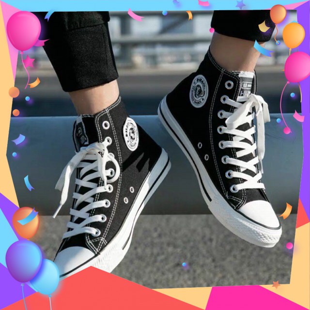 (3 màu) Giày thể thao nam cvs cao cổ ngôi sao xinchaobu | BigBuy360 - bigbuy360.vn