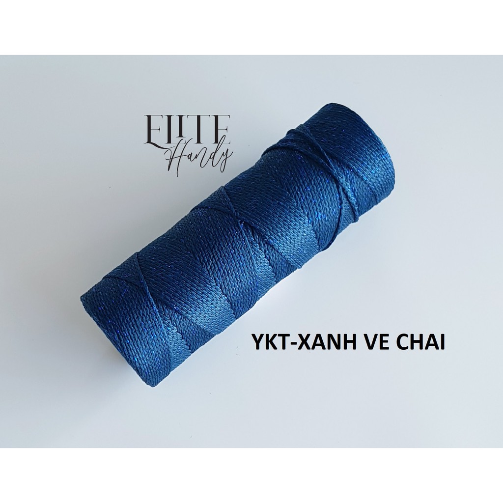 SỢI DỆT KIM TUYẾN LÕI GIẤY - (BẢNG MÀU 1: 20 MÀU) - 28K/ CUỘN 125GR