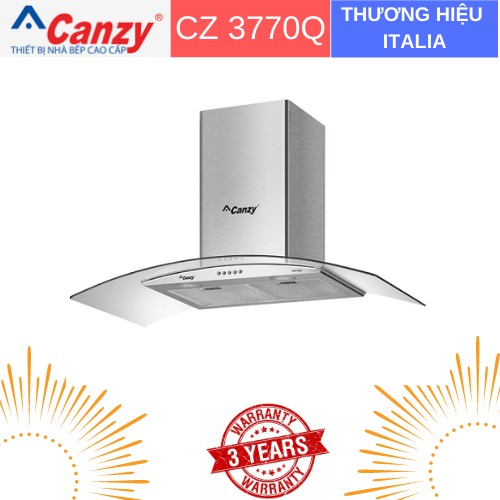 MÁY HÚT KHỬ MÙI CANZY CZ 3770Q (Hotline: 0899 167 587)