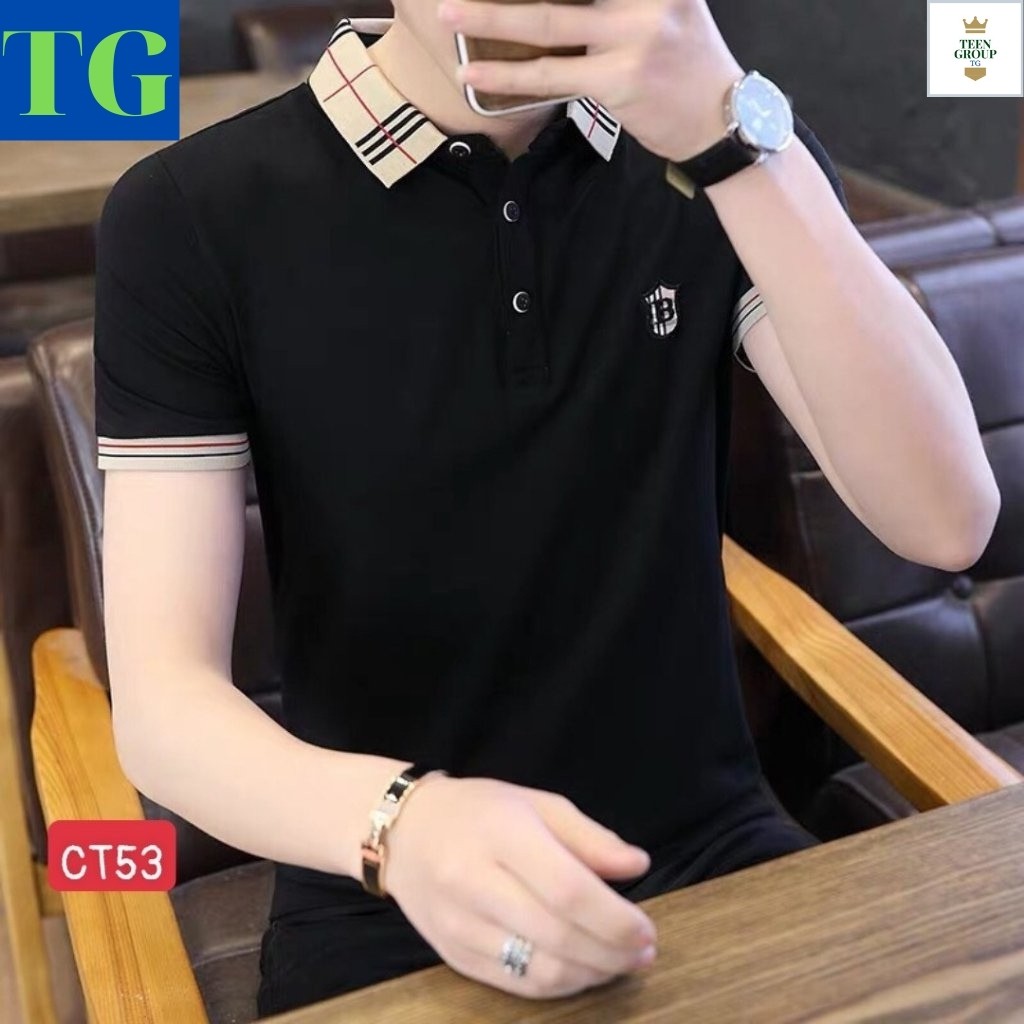 Áo thun nam tenji ct53tj áo phông nam nhiều màu logo b cao cấp phong cách trẻ trung thời trang tenji store 3(44 - 73kg)