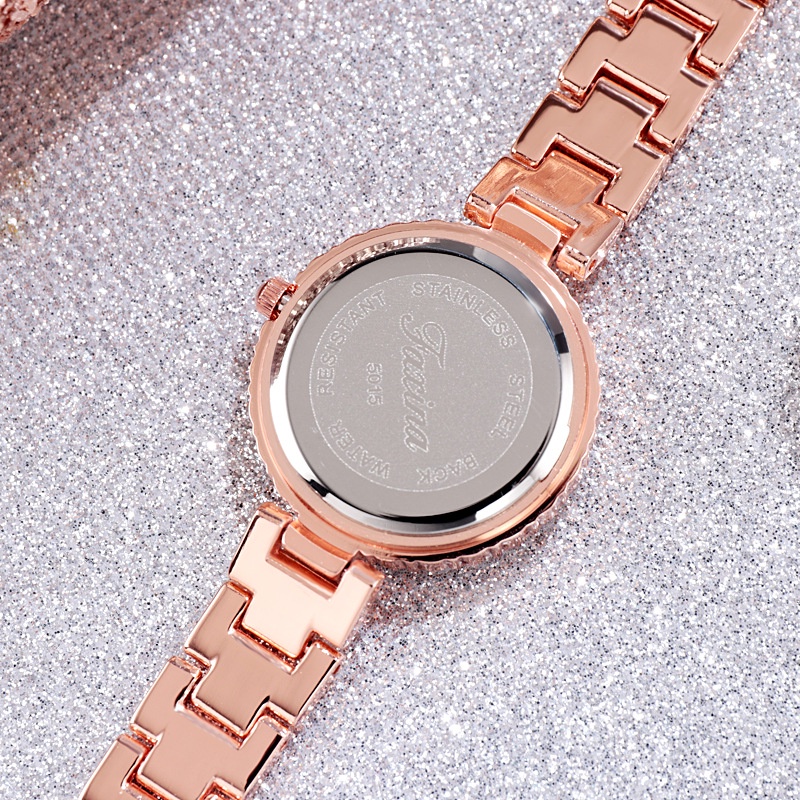 ĐỒNG HỒ NỮ TAXINA TẶNG KÈM VÒNG TAY ĐÍNH ĐÁ CAO CẤP SANG TRỌNG