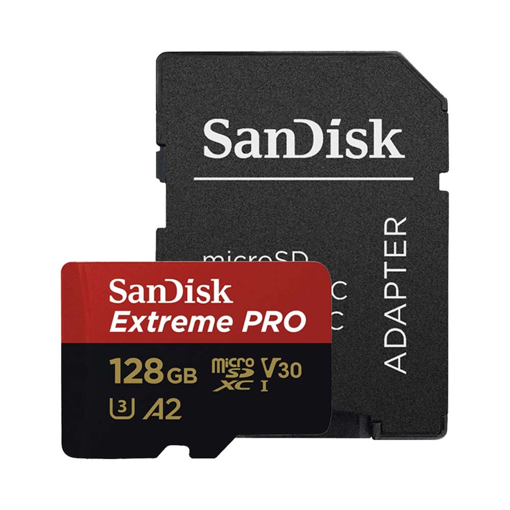 Thẻ Nhớ MicroSDXC SanDisk Extreme Pro V30 A2 128GB 200MB/s SDSQXCD-128G-GN6MA