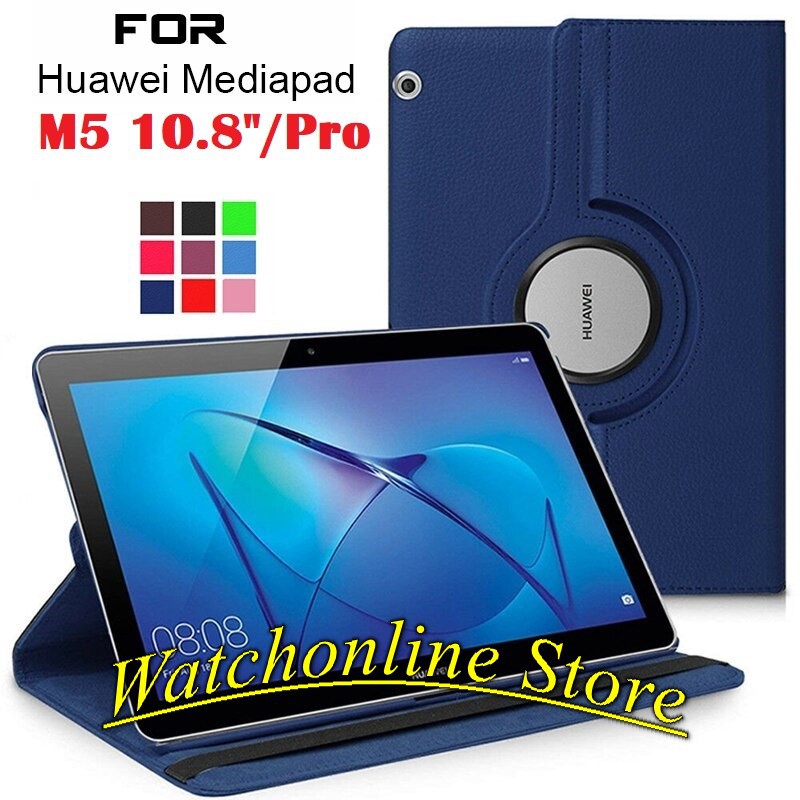Bao da xoay thông minh Huawei Mediapad M5 10.8”/Pro có đế dựng