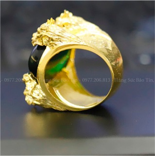 Nhẫn nam Long quy mạ vàng cao cấp