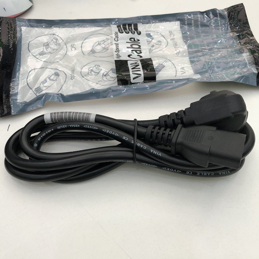 Dây Nguồn PC VINA Cable 1.5M , Lõi đồng to SIÊU BỀN