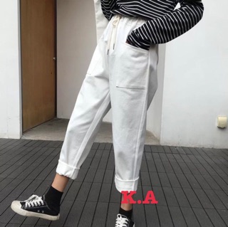 Quần kaki túi hộp