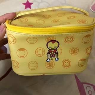 Túi đựng đồ trang điểm Iron Man MarvelxMiniso