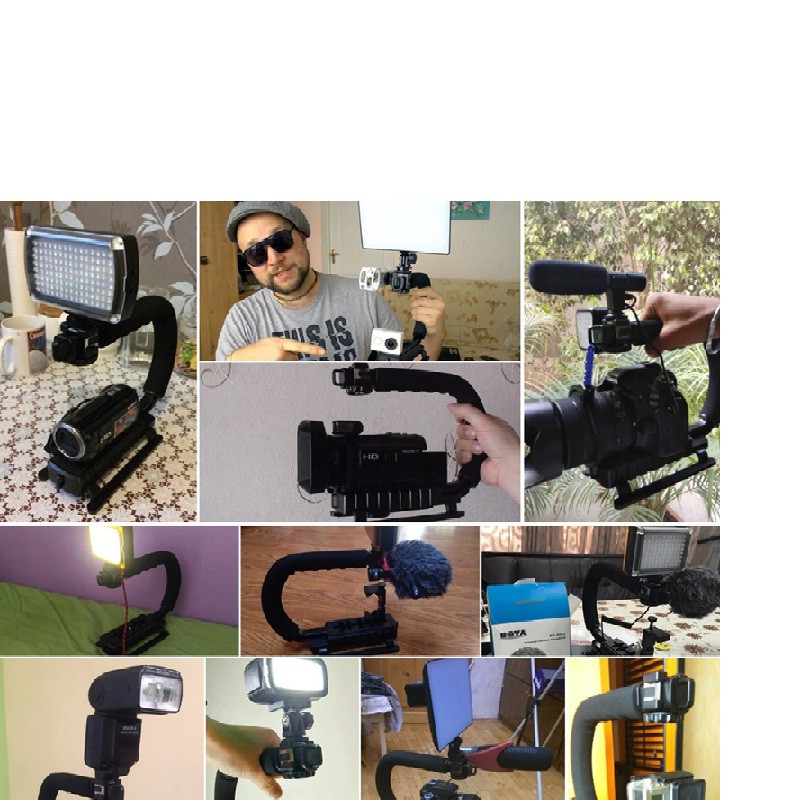 Tay Cầm Chống Rung Ulanzi U-Grip: Hỗ Trợ Quay Phim Trên Điện Thoại, Máy Ảnh