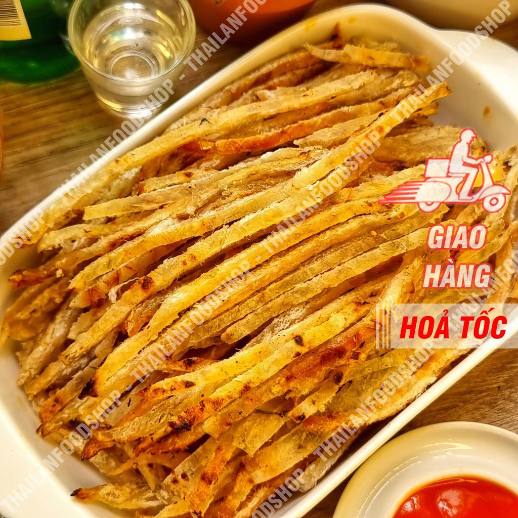 Khô Cá Thiều Tiêu Sọ Cắt Sợi Lon 300gram