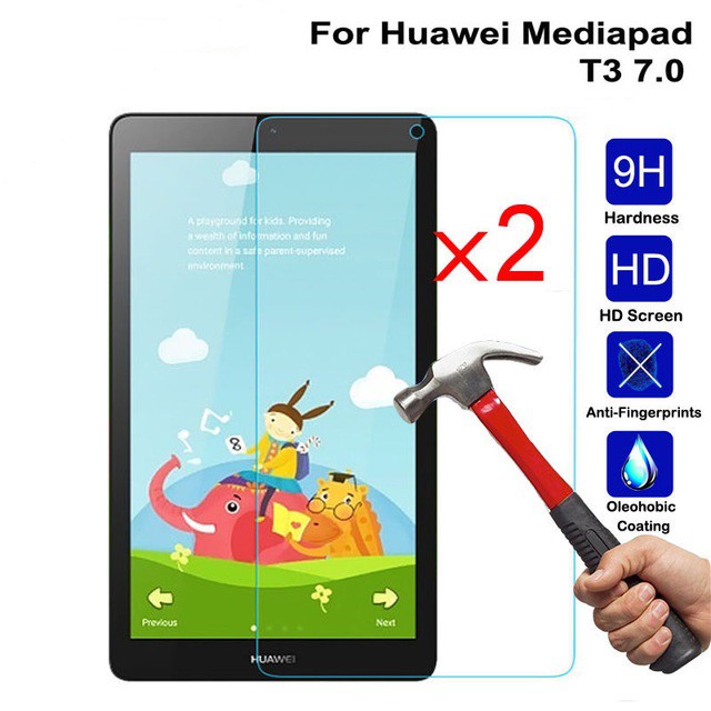 [Mã ELFLASH5 giảm 20K đơn 50K] Miếng dán màn hình cường lực Huawei Mediapad T3 7.0 inch