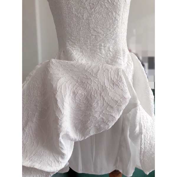 Đầm Cúp Ngực Dự Tiệc Dáng Xoè Tiểu Thư Bồng Bềnh Gấm Xốp Hoa Hồng (Có Video Hình Thật) | BigBuy360 - bigbuy360.vn