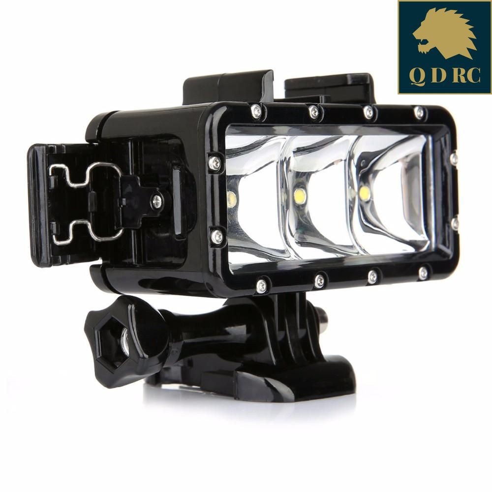 Đèn Lặn Biển LED Chống Nước Gắn Máy Quay Hành Trình GoPro Kèm Pin Sạc GL-30 QUADVIC.COM N00048 | BigBuy360 - bigbuy360.vn