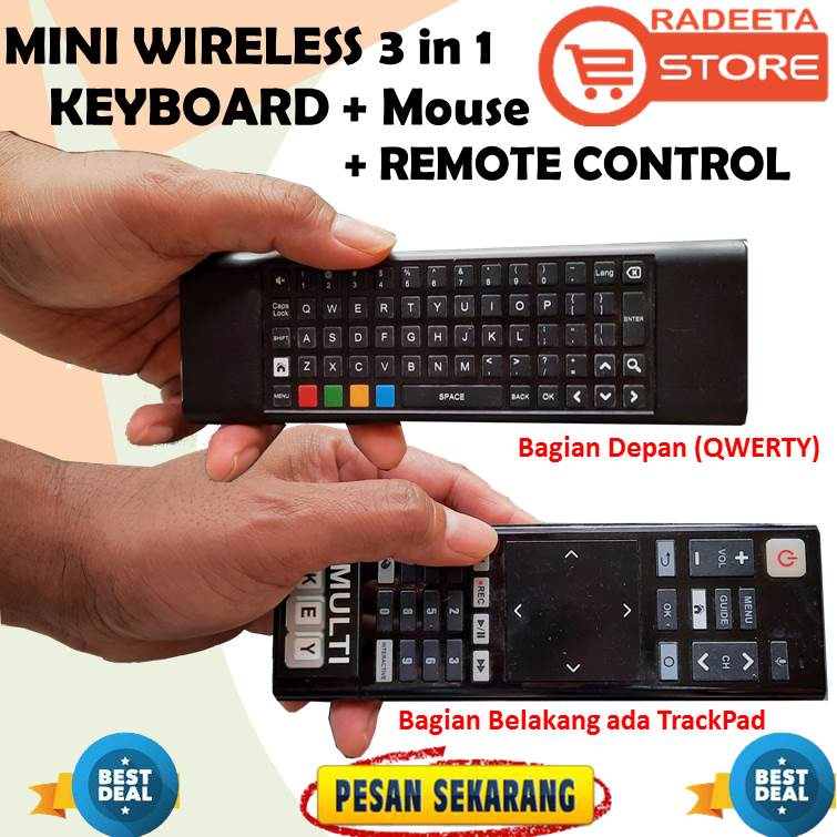 Bàn PhíM Mini Không Dây 3 Trong 1