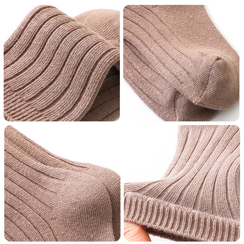 Vớ Cotton Mềm Mại Co Giãn Thoáng Khí Thoải Mái Nhiều Màu Sắc Cho Bé