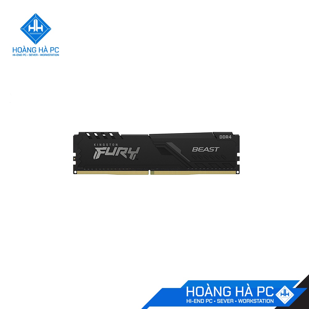 Ram Desktop Kingston Fury Beast (KF432C16BB/8) 8GB (1x8GB) DDR4 3200Mhz