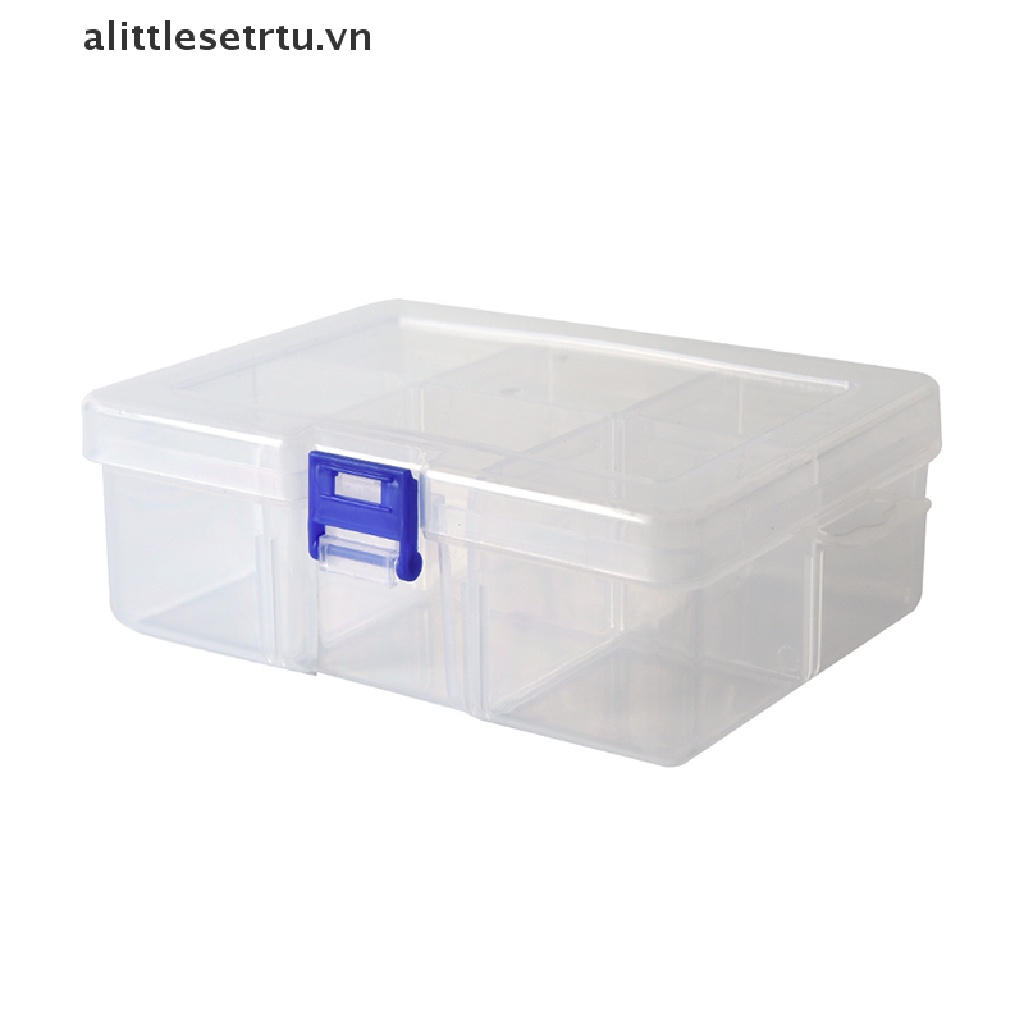 1 Hộp Đựng Móc Câu Cá 6 Ngăn Tiện Lợi