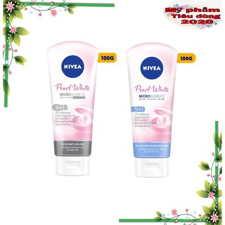 (Chính hãng cty) Sữa rửa mặt NIVEA nữ 50g/100g