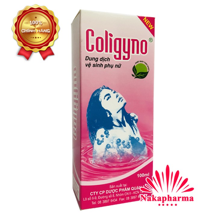 Dung dịch vệ sinh Coligyno | Chiết xuất từ thảo dược | Tiết kiệm, tiện dụng