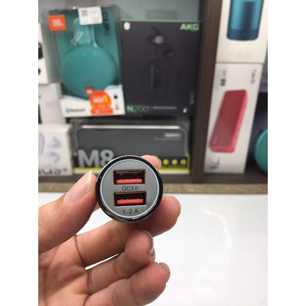 [Quick Charge 3.0 18W ] Tẩu Sạc Nhanh ô tô 2 cổng ivalue MT-CC-001 - Hàng chính hãng