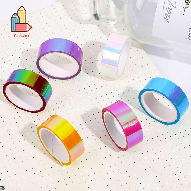 Keo dán trang trí sổ tay màu laser thiết kế độc đáo chất lượng cao