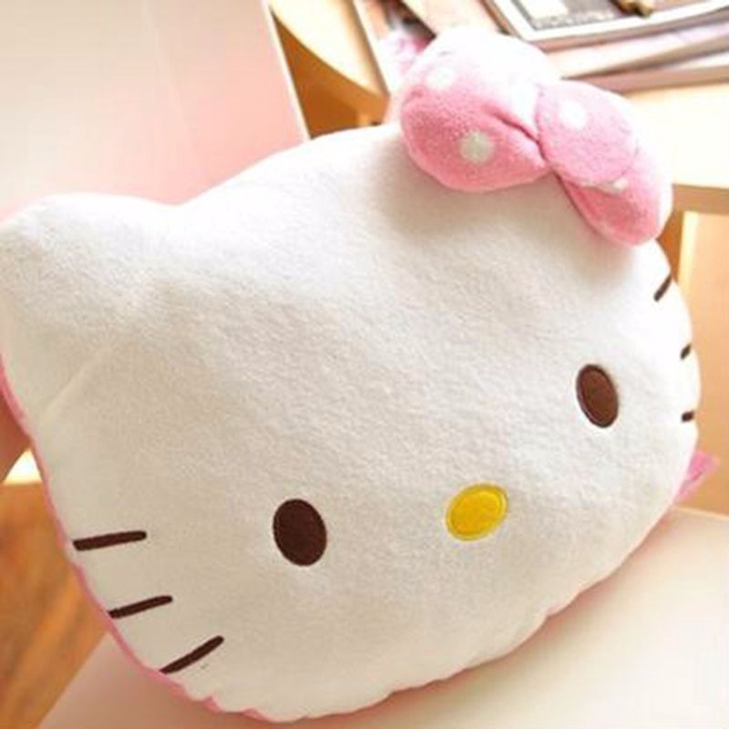 Gối kê cổ hình Hello Kitty dễ thương tiện dụng trên xe hơi