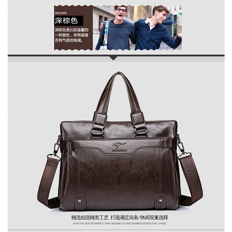 Túi Xách Da Cỡ Lớn Thời Trang Công Sở Cho Nam | BigBuy360 - bigbuy360.vn