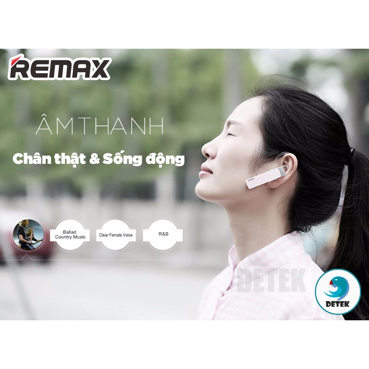 Tai nghe Bluetooth 1 bên Remax T9 (3 màu)