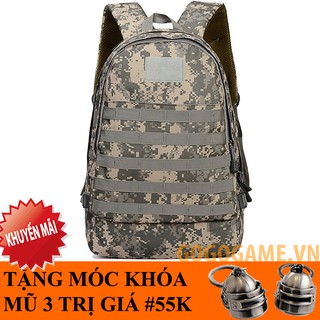 (MÃ GIẢM GIÁ) Ba lô 3 PUBG - Tặng kèm móc khóa PUBG