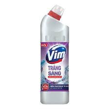 Nước Tẩy Rửa Bồn Cầu Vim Trắng Sáng Hương Oải Hương Chai 880ml
