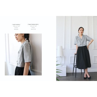 Chicka Chicka - Chân váy Basic blacky skirt