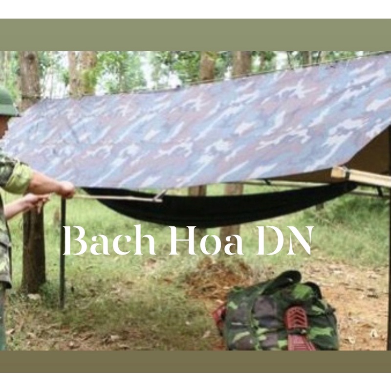 Tấm tăng Rằn Ri che võng, dựng lều chữ A, Bạt Cắm Trại, tấm trải đi phượt, dựng lều dã ngoại, bạt che xe ô tô | BigBuy360 - bigbuy360.vn