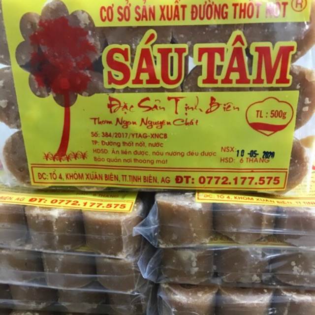 1kg đường thốt nốt Tịnh Biên, An Giang