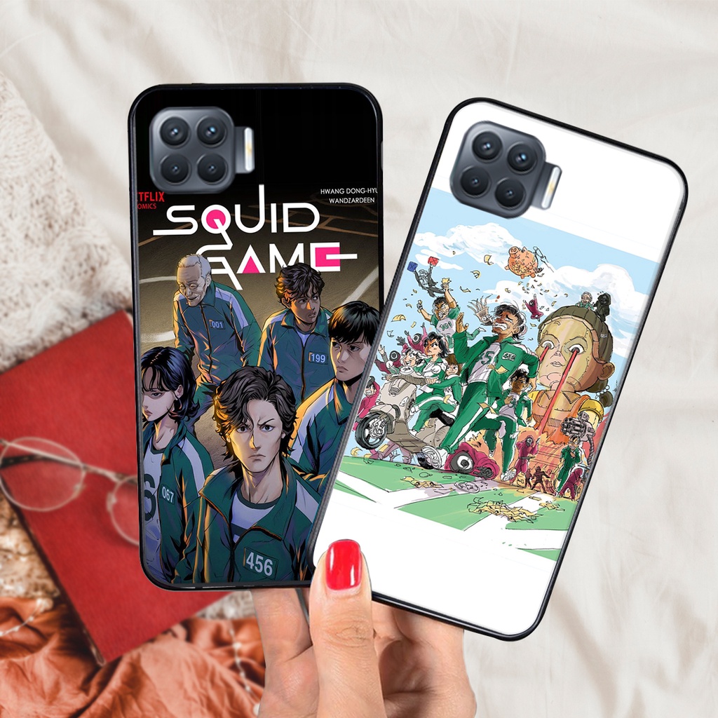 [HOT] ỐP LƯNG OPPO A73-OPPO A93-OPPO F17 HÌNH SQUID GAME CỰC HOT TREND 2021