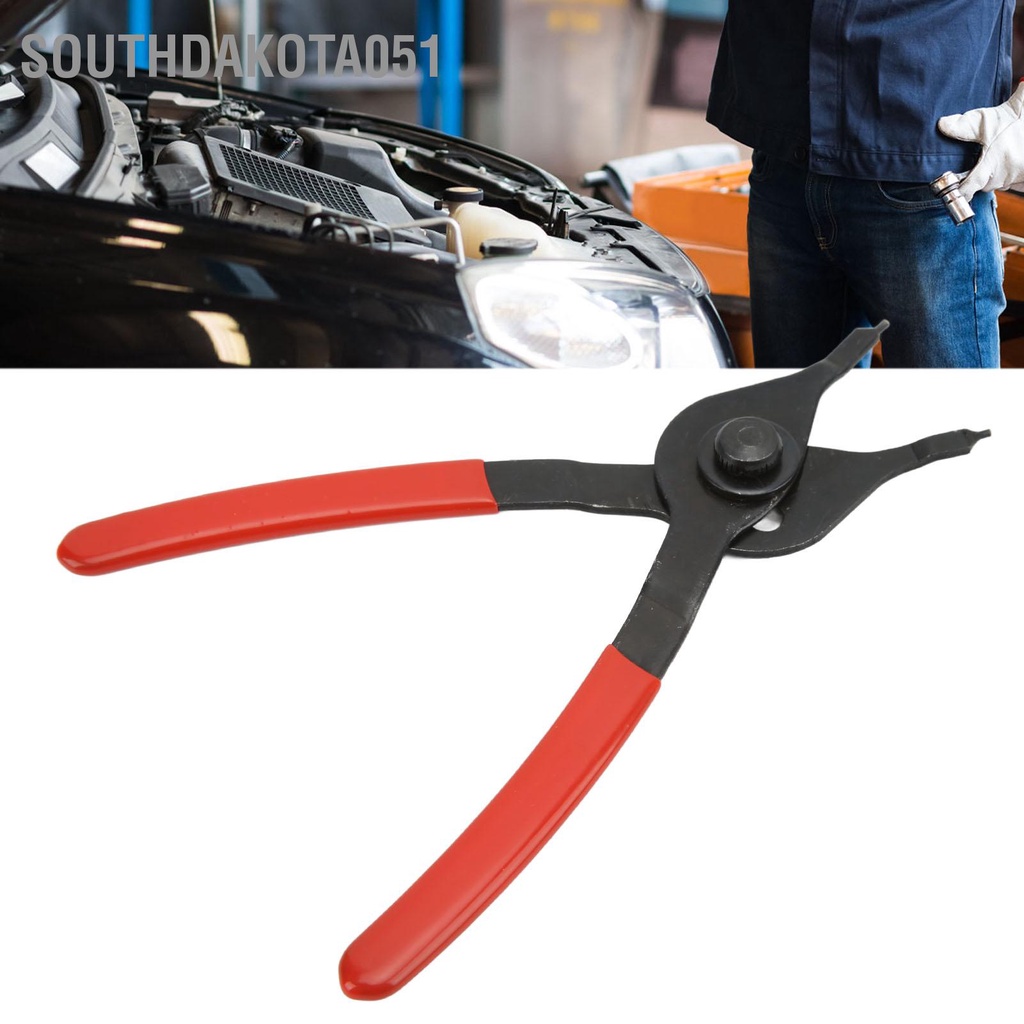 Southdakota051 Straight Snap Ring Plier Internal External Circlip Universal Car Repair Tool for Retaining Remover