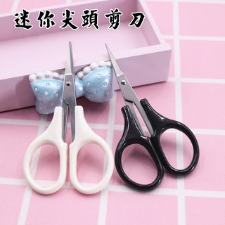 Kéo thẳng Đầu kéo cong Handmade nhỏ Kéo nhỏ Ultralight Clay Mềm đất sét Hình Kéo